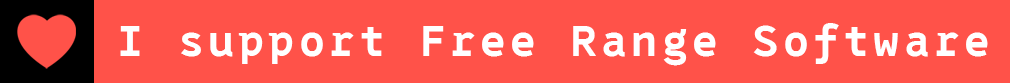 I Support Free Range Software
